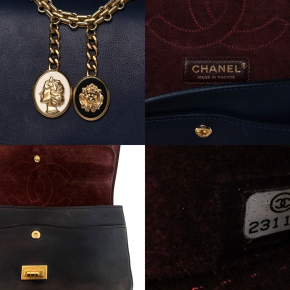 Chanel Calfskin Nude 2.55 Medals Reissue 226 - Picture 9 of 10